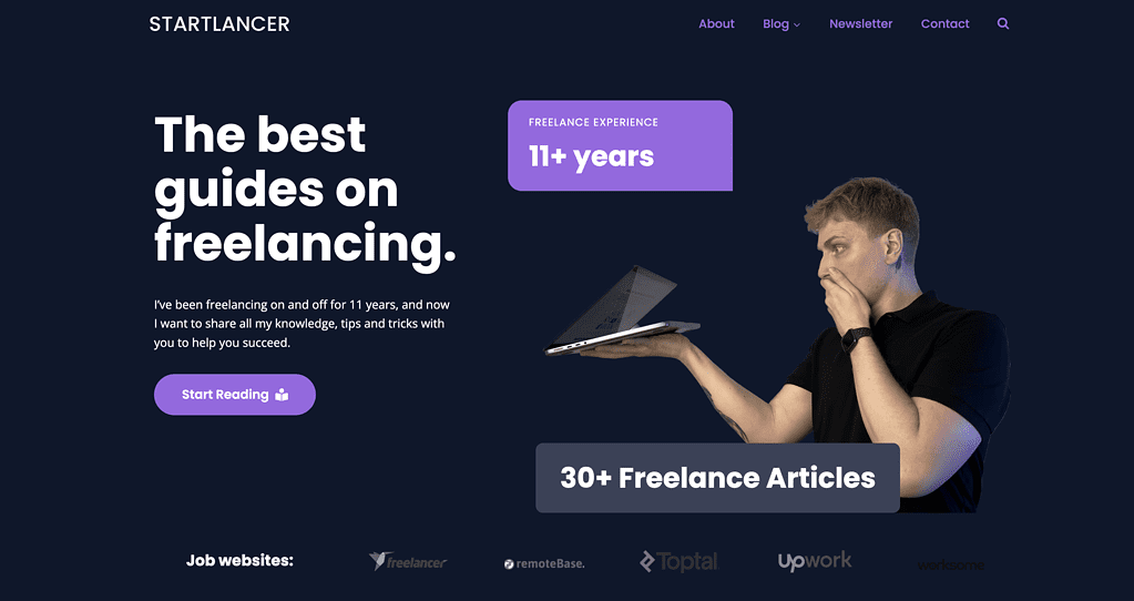 startlancer website